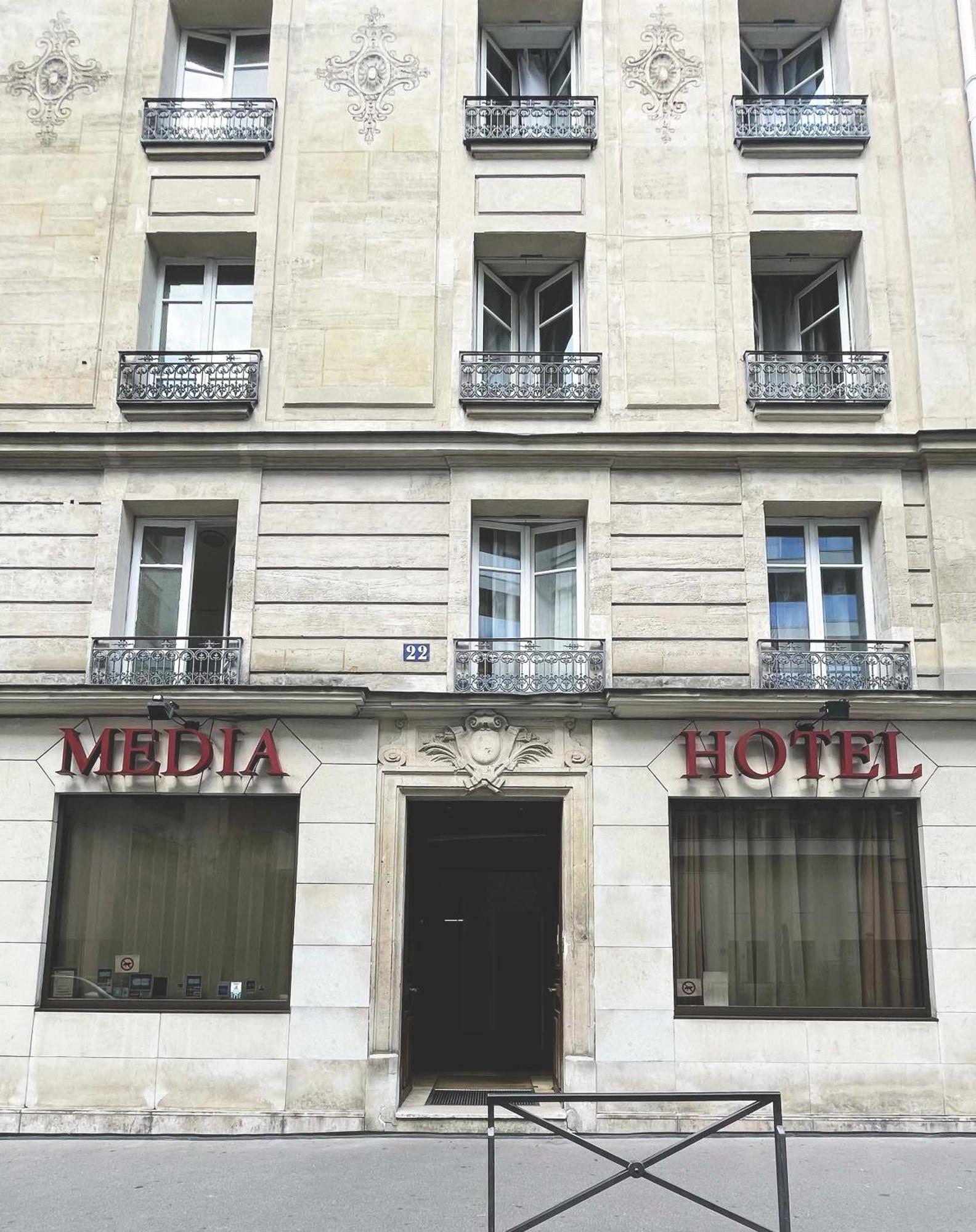 ホテル オテル メディア パリ エクステリア 写真